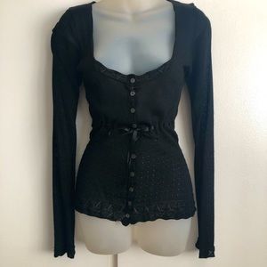 Betsy Johnson Black Top